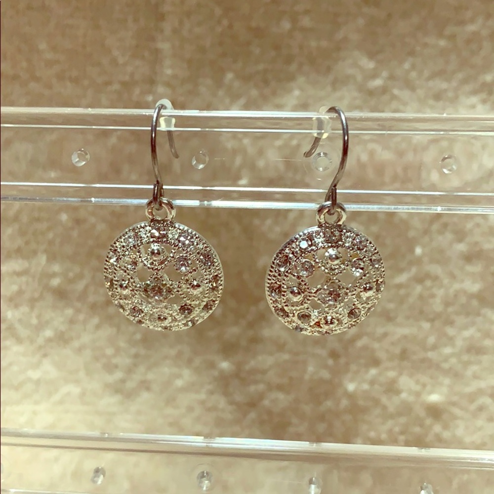Silver earrings